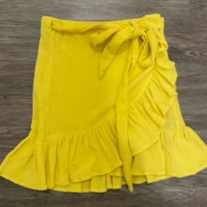 Zara Yellow Skort
